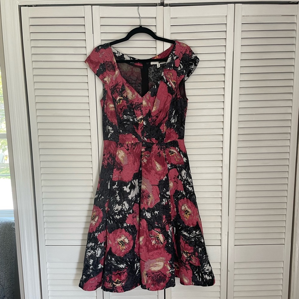 Tracy Reese silk floral party dress